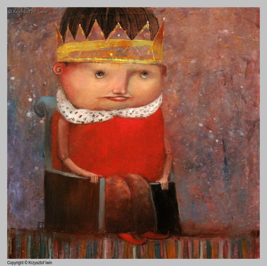 Ubu - olej na płycie, 50 x 50 cm, 2011 r.