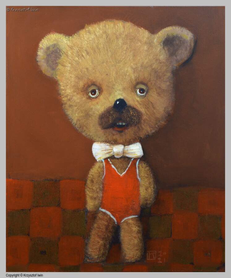 Piter - akryl na płótnie, 50 x 60 cm, 2021 r.