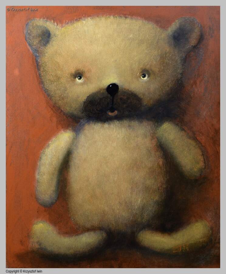 Barnaba - akryl na płótnie, 50 x 60 cm, 2021 r.